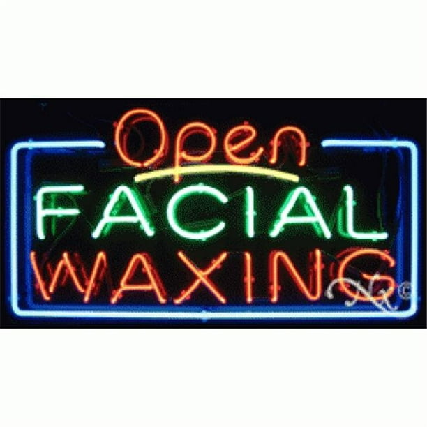 Facial WAXING Neon Sign Facial WAXING Neon Sign